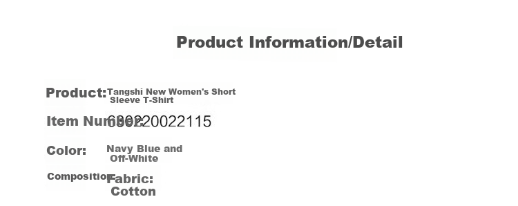 TonLion 2025 Summer Women's Crew Neck Back Graphic Short Sleeve T-Shirt 2