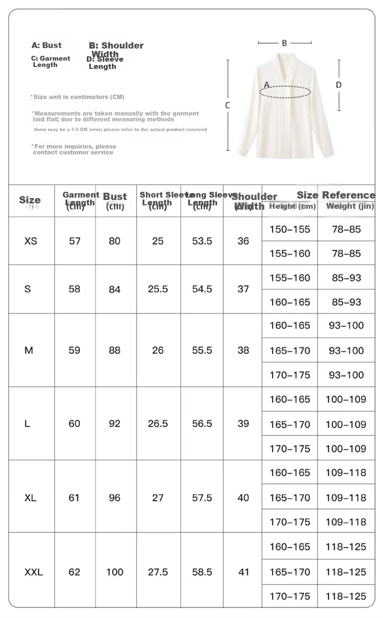Jeanswest Women's Spring V-Neck Premium Professional Inner Shirt White Long Sleeve XL 5