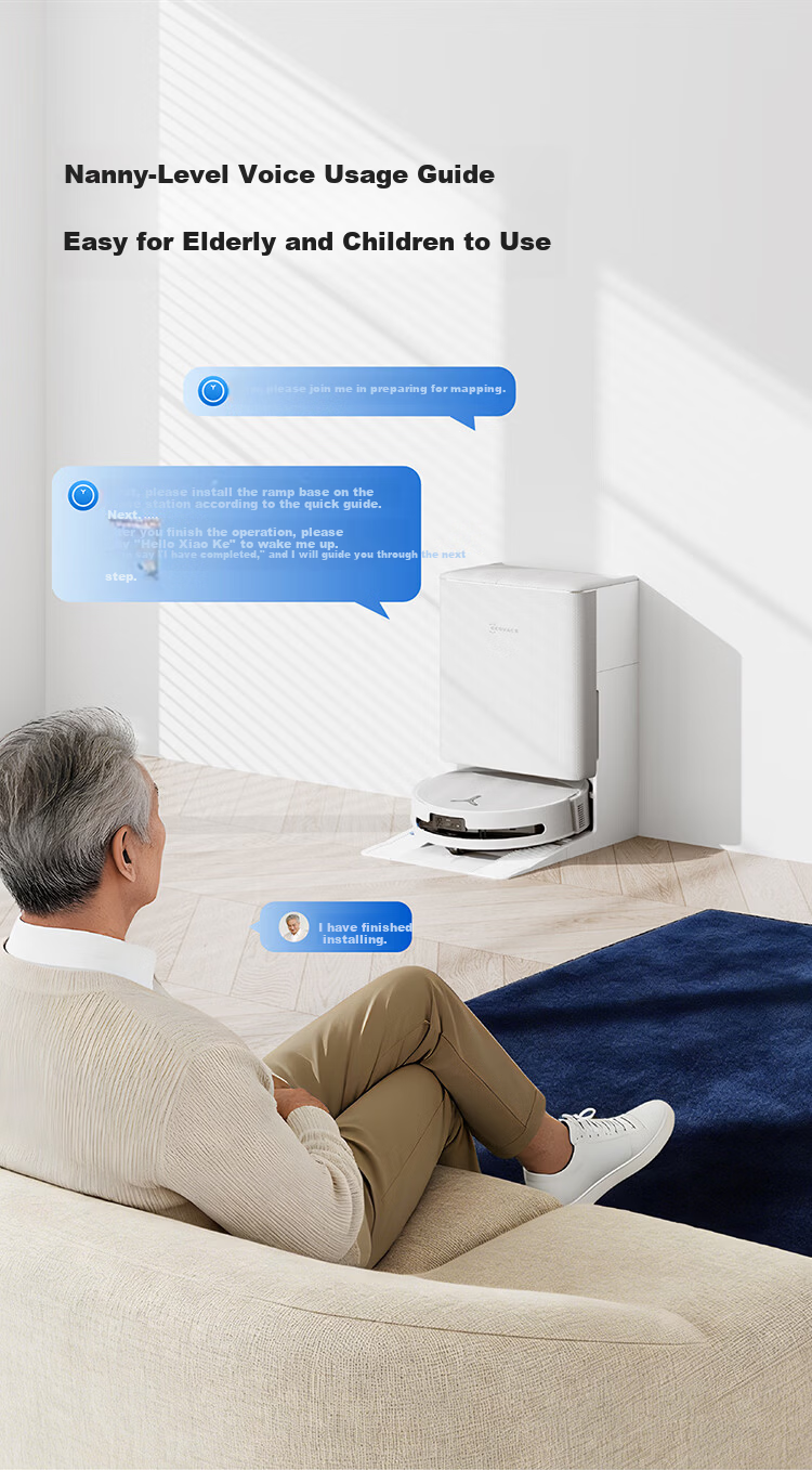 Ecovacs T90 PRO Robot Vacuum Cleaner - New Release, 4-in-1 Vacuum, Mop, Wash, Dry with Automatic Cleaning, Dust Collection, Hot Water Mop Washing, Hot Air Drying, Drum Water Washing, and Water Supply  40