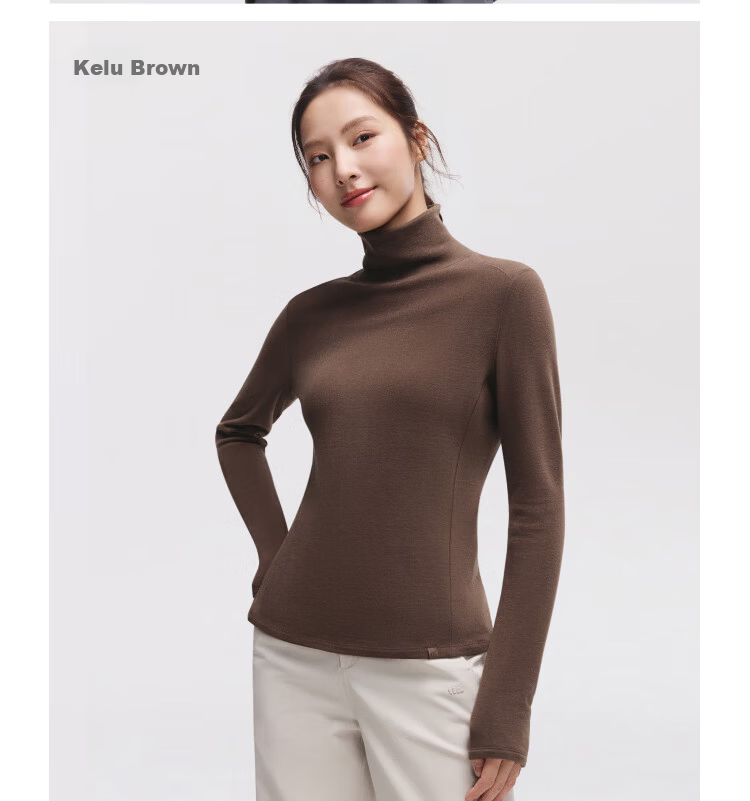 Beneunder Women's Fleece Slim Fit High Elasticity Thermal Base Layer Autumn Winter PM004&PO15324 21