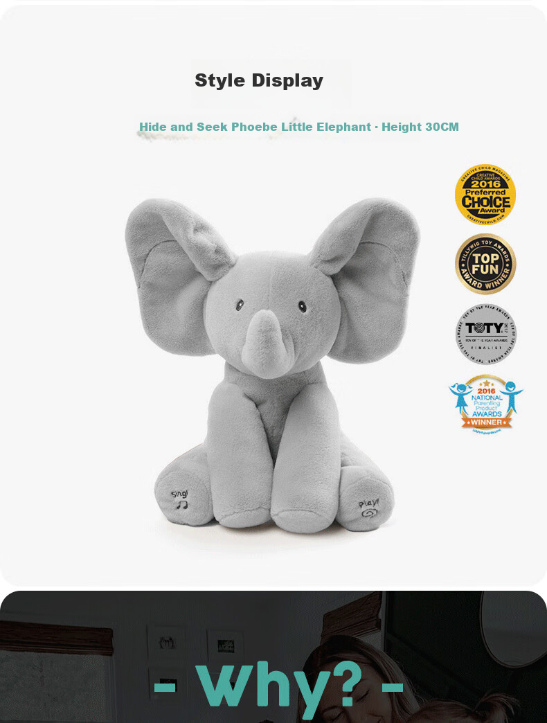 Gund, Hide-And Bear Plush Toy with Lift-Up Head, Comforting Stuffed Animal, Baby Toy for Newborns, Gift 2
