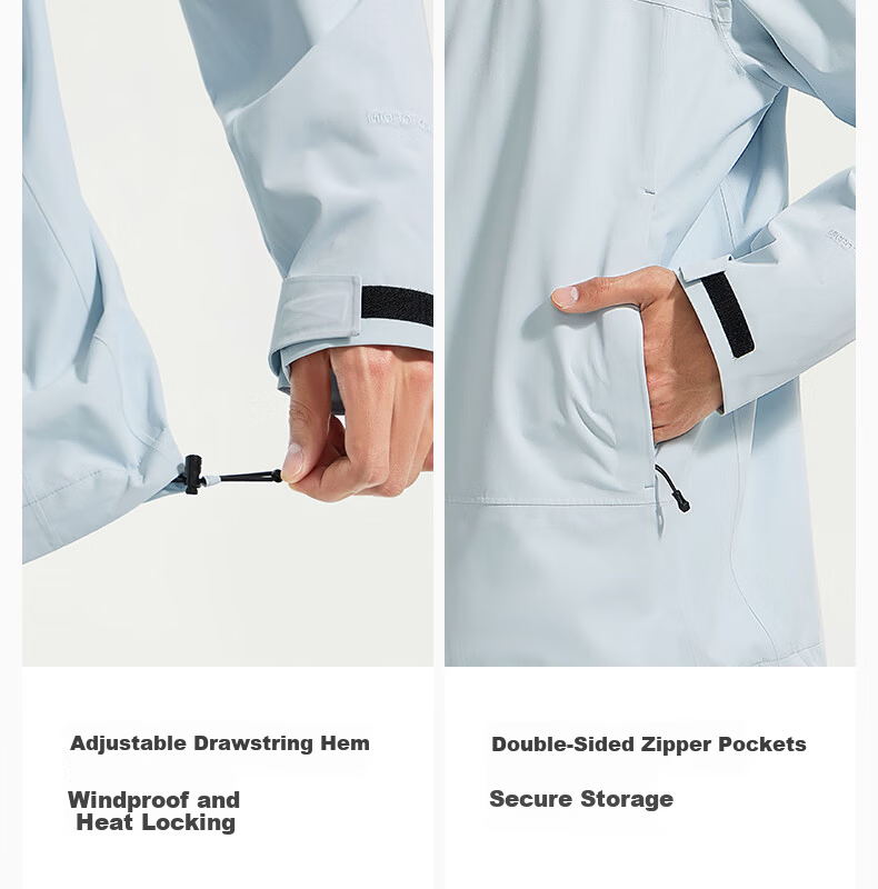 Penguin [Zeng Hui Same Style] Yulin Hard-core Windproof Waterproof Outdoor Sports Jacket M36BA31008 26