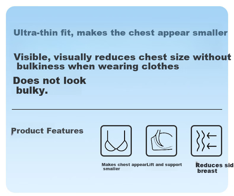 GRACEWELL Seamless Bra for Women Large Bust Minimizing Push-Up Anti-Spread Wireless Thin Strap Lightweight Invisible Bra 1