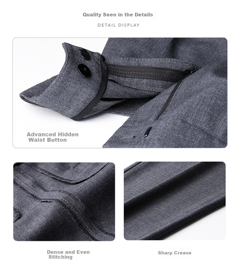 Langsha Women's Spring Summer Thin Suit Pants Pencil Pants Cigarette Pants Professional Workwear Commuter Casual Trousers 6