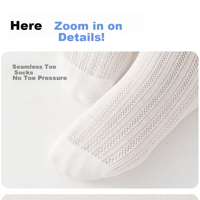 Cotton Lace Children's Socks Baby Kids Odor-Resistant Breathable Sweat-Absorbing Socks 16