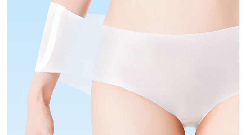Guxu Disposable Ice Silk Seamless Women's Portable Daily Travel Wash-Free Underwear M Size 8