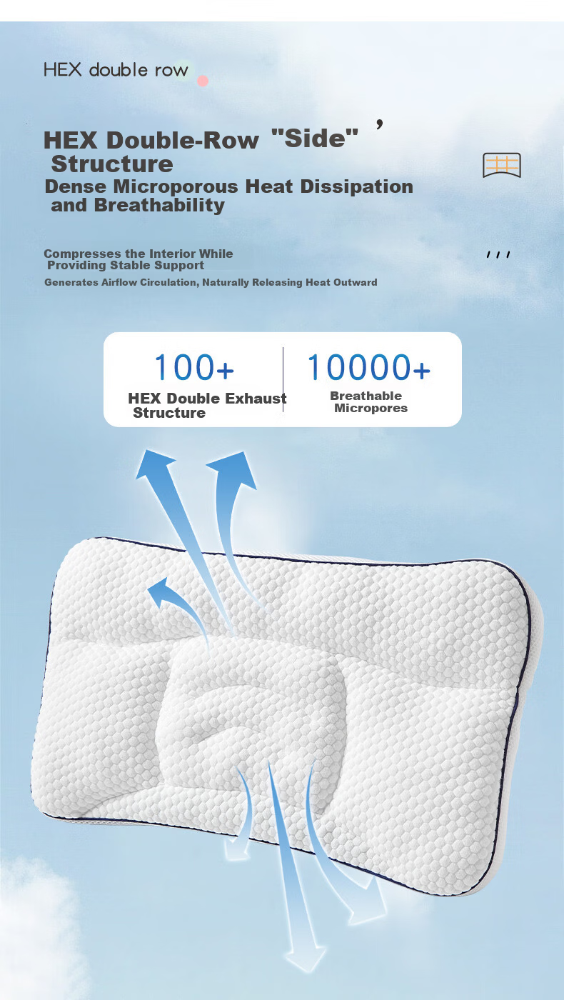 J.Sir Children's Neck Support Pillow Grade 10A for Students Ages 6-10, Youth 12-15, Kids H3 [Suitable for Ages 8-18] 9