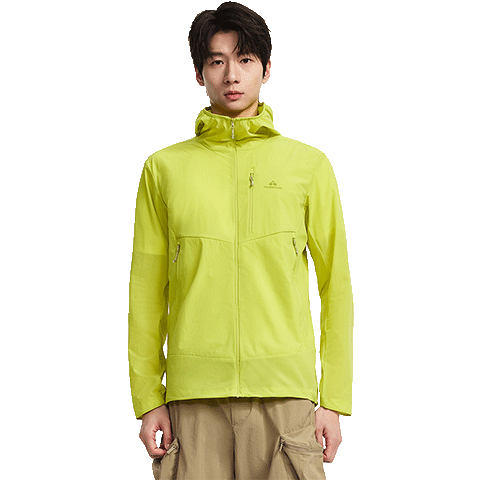 Pioneer Camp Fengdie Pro Men's Summer Outdoor Breathable Water-Repellent UV Protection Hooded Sun Protection Jacket