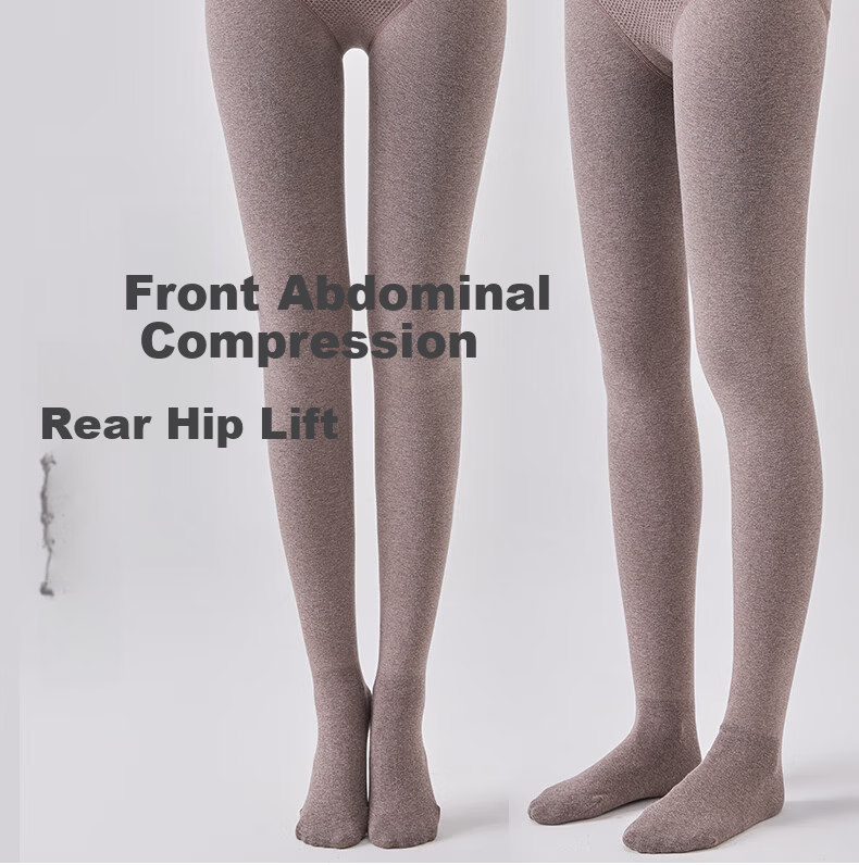 Ziyu Style Women's High Waist Thermal Leggings Autumn Winter Outerwear Versatile Shaping New Herringbone Tummy Control Butt Lift Pantyhose 11