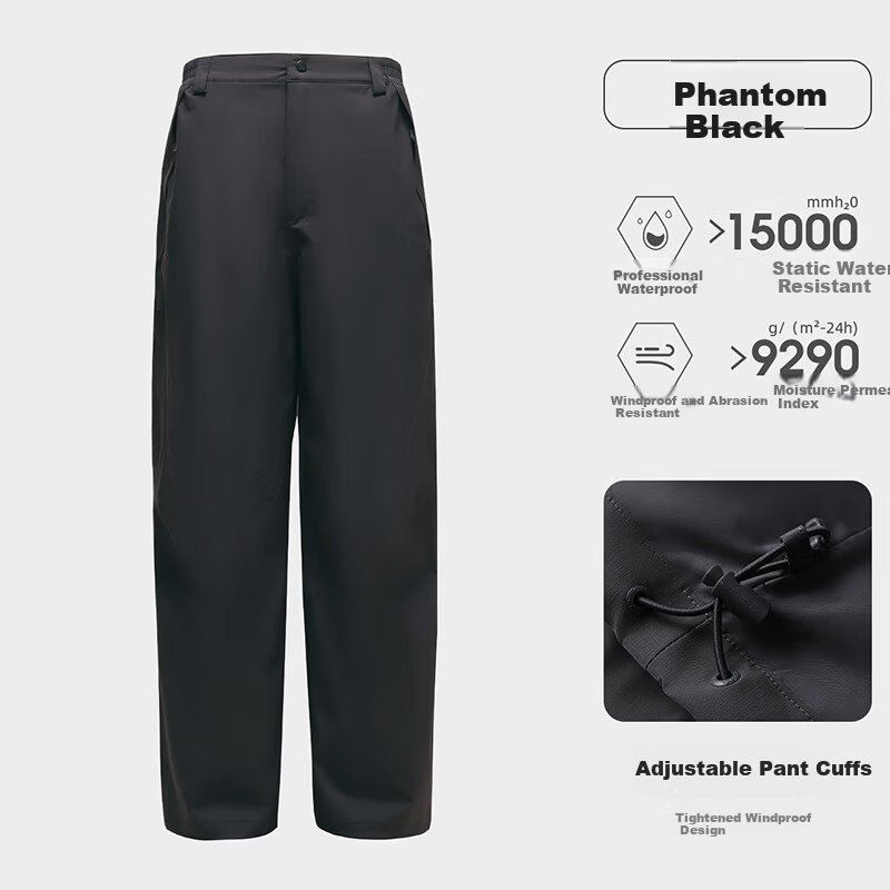 CAMEL [Wang Junkai Edition] Outdoor Softshell Hiking Pants for Men and Women, Autumn Winter Durable Tear-Resistant Mountaineering Trousers