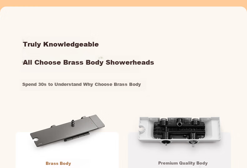 Anhua Bathroom Shower Set Brass Body Pressurized Piano Key Gun Gray Round Tube N4S9048GGW 8