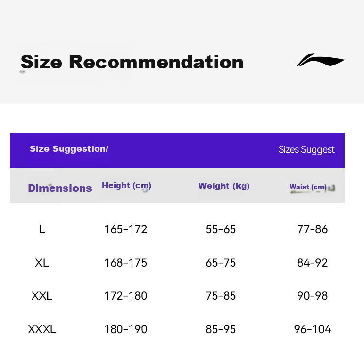 LI-NING Men's Swim Trunks Anti-Embarrassment Hot Spring Swimwear Five-Point Large Size Professional Quick-Dry Minimalist Swimming Gear 0301 Black L 18
