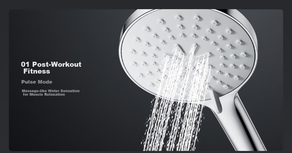 ARROW Multifunctional Shower Head Bathroom High-Pressure Handheld Shower Head 120mm Large Panel AE58157 15