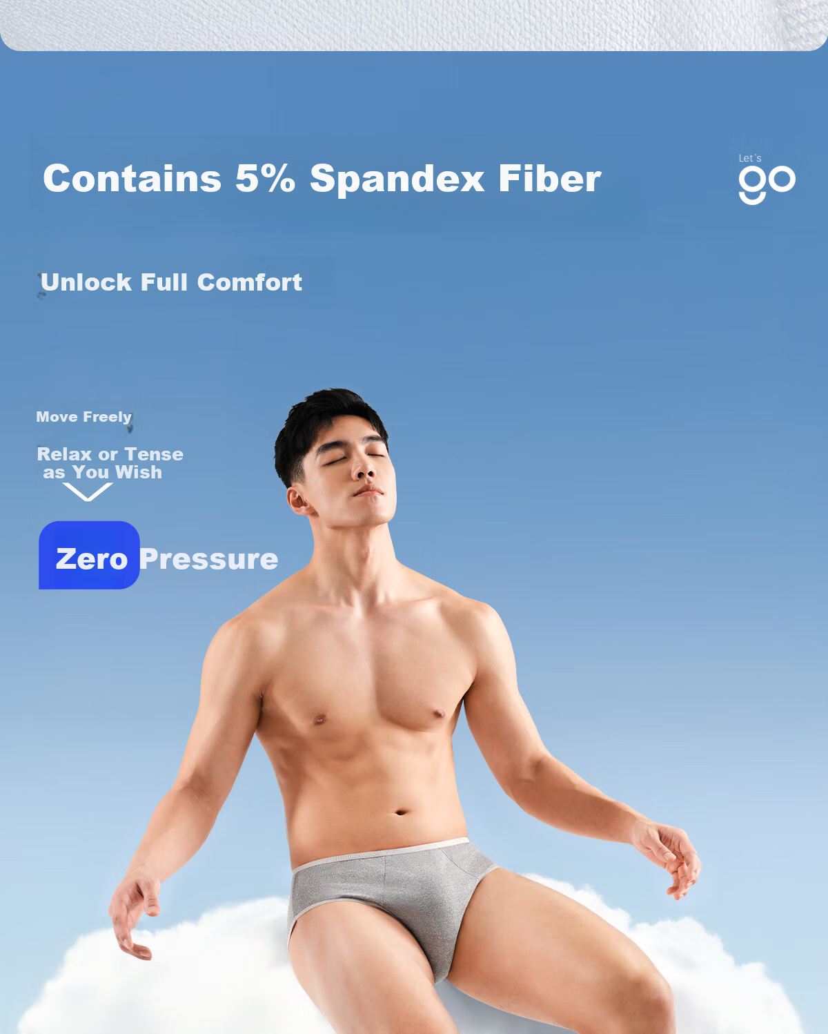 Freego Milk Fiber Disposable Men's Boxer Underwear Large Size Sterile Wash-Free Travel Business Mixed Color 6-Pack L Size 4