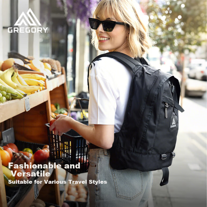 GREGORY Gregory Double Shoulder Backpack Outdoor Short Trip Travel Vacation Stylish Commuter Casual Unisex Versatile 09J