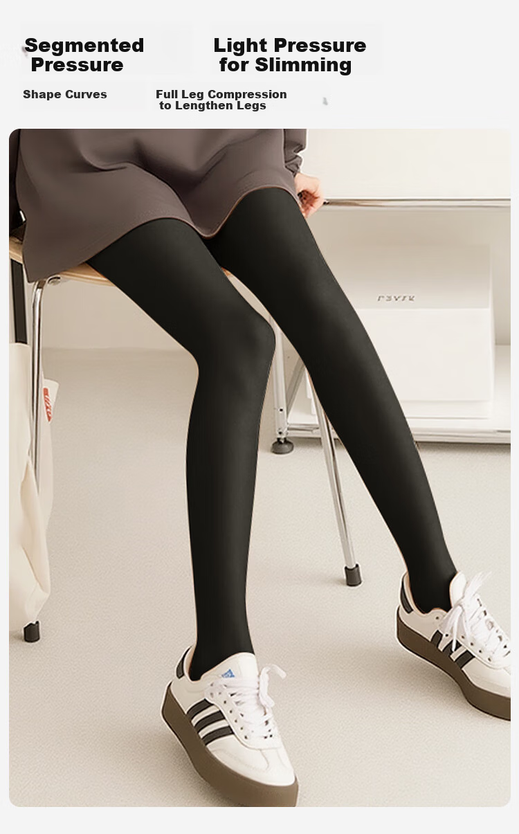 Urban Beauty Women's Outerwear Leggings Integrated Glossy Nude Heart Pattern Sheer Tights Leggings 13