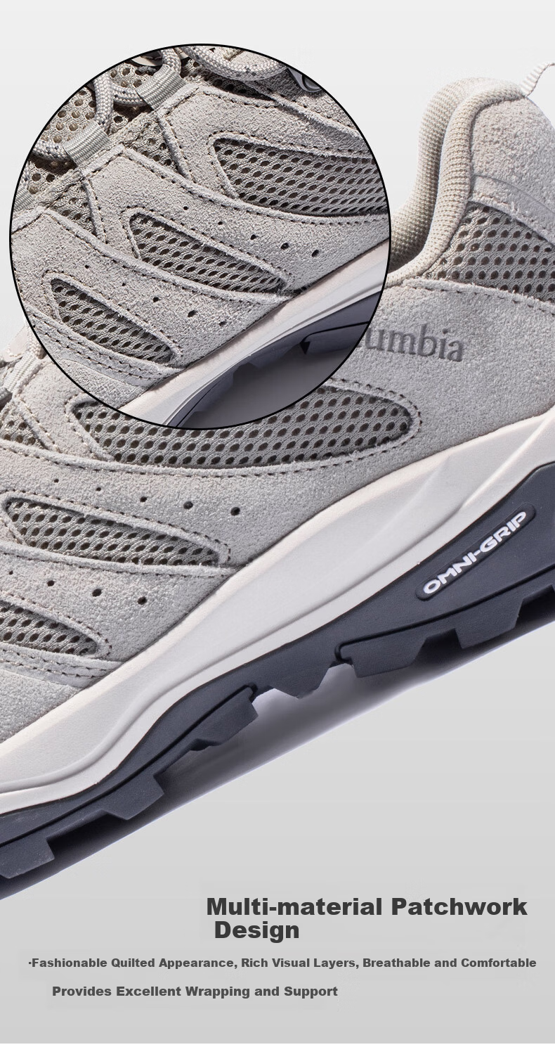 Columbia Men's Spring Summer 2026 Breathable Sports Shoes Durable Non-slip Sneakers BM3311 005 Size 43 9