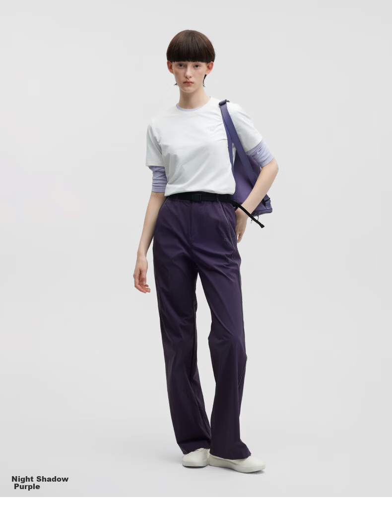 Jiaonei [Liu Haocun Same Style] Liangpi 504Cool Pro Women's Quick-Dry Flared Sun-Protective Workwear Casual Pants 20