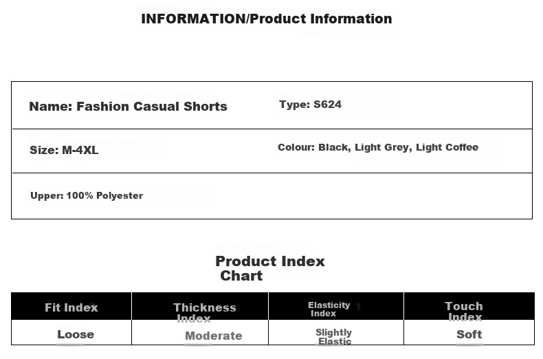 Mark Fairwhale Men's Summer Casual Shorts Mid-Length Five-Point Lightweight Breathable Quick-Dry Sports Pants Black 4XL 5