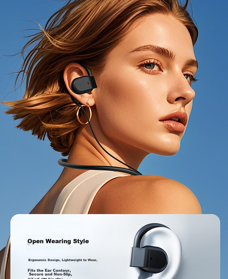 Cuckoo G10T Wireless Live Sound Card Set Headset Microphone Integrated Neckband Open Outdoor Internet Celebrity Singing Equipment Live Streaming 5