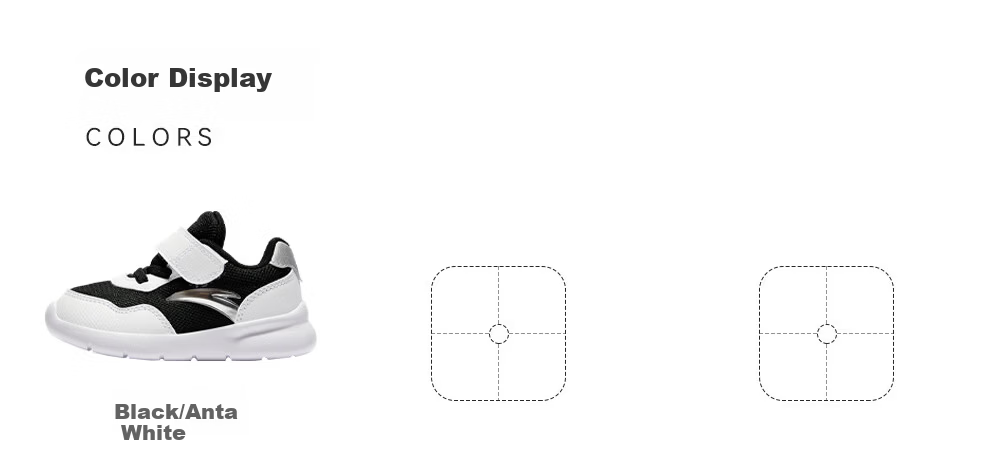 Anta Kids Boys Infant Running Shoes Autumn Winter Non-Slip Baby Toddler Walking Sports Shoes A12430006K 14