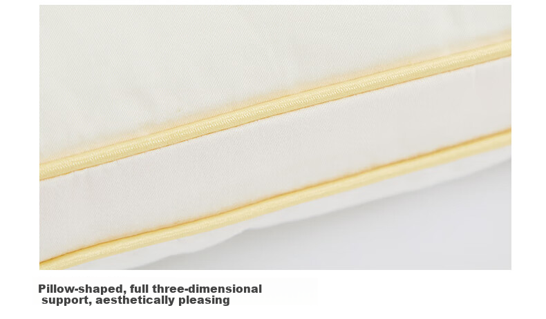 Fuanna Children's Pillow Pure Cotton 60s Satin Silk Pillow Core Children's 50*30cm 11