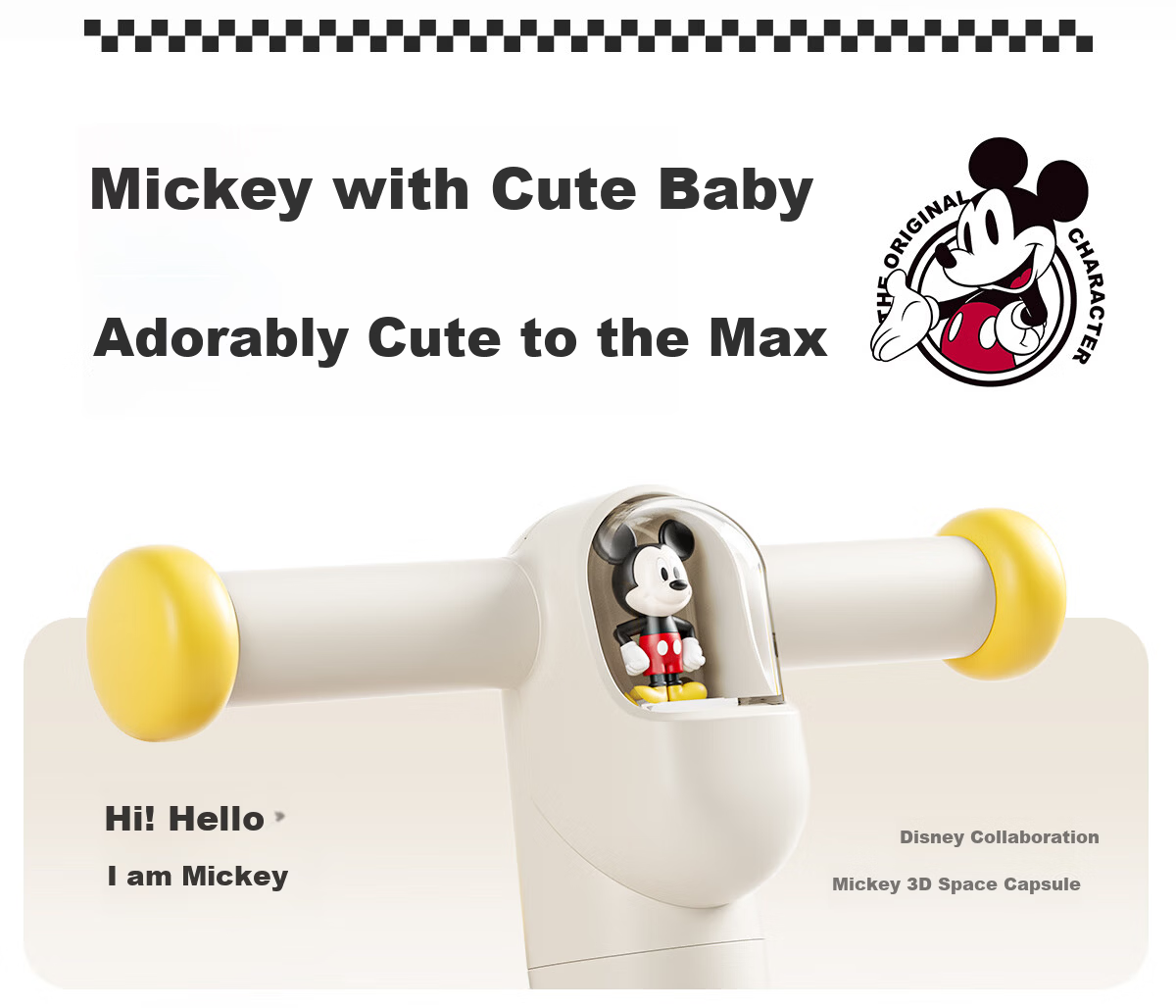 DISNEY Kids Tricycle Balance Bike 1-3-6 Years Toddler Pedal Bicycle Baby Birthday Gift Walker Push Bike 8