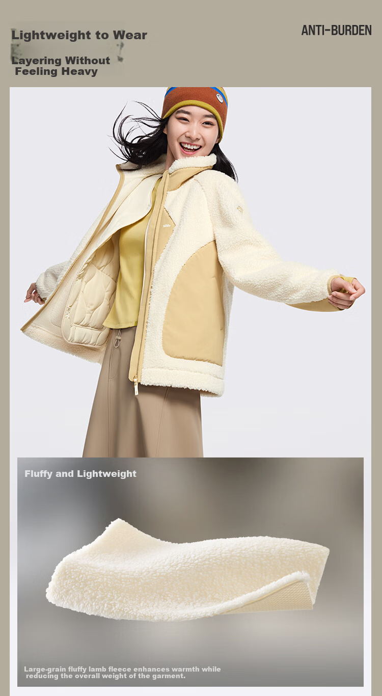 Beneunder Women's Quilted Jacket Lightweight Mid-Warm Stand Collar CL18624 Fast Heating Warm Cotton Coat Machine Washable 43