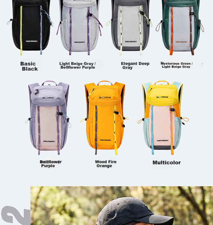 Anta Fan Zhendong Edition Baichuan TT12 Outdoor Backpack Lightweight Water-Resistant Easy-Care Hiking Mountaineering Shoulder Bag 4