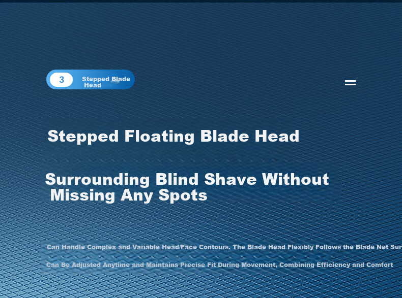 Qiman Whitening Hair Clipper Bald Head Shaving Device Electric Hair Trimmer Razor Reciprocating Shaver Self-Service Barber Shop Salon Professional Oil Head Fade Electric Hair Clipper QM6500 Gradient B 10