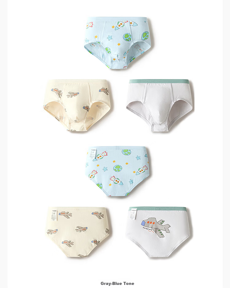 Balabala Kids Cotton Girls' Briefs Toddler Triangle Underwear Soft Elastic 3-Pack 8