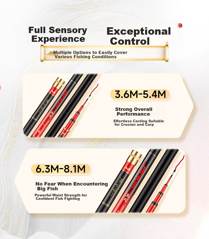 Liu Zhiqiang Zhenhuo Yu Ultra-Lightweight Multi-Purpose Fishing Rod Hand Rod Carp Fishing Rod Ultra-Light Ultra-Hard 17