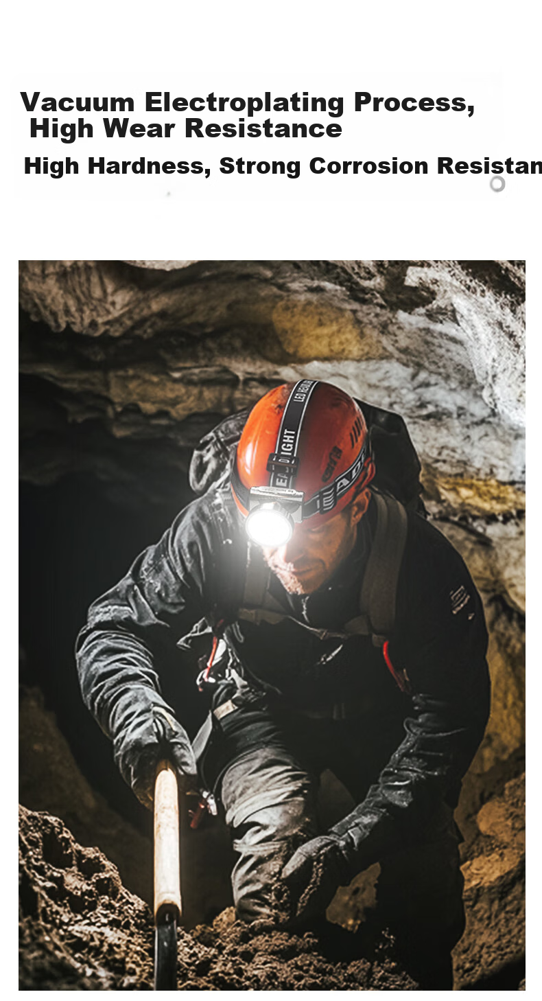 LEM Headlamp High Brightness Large Reflector Rechargeable Long Battery Life Sea Hunting Flood Control Construction Site Mining Head Torch 8