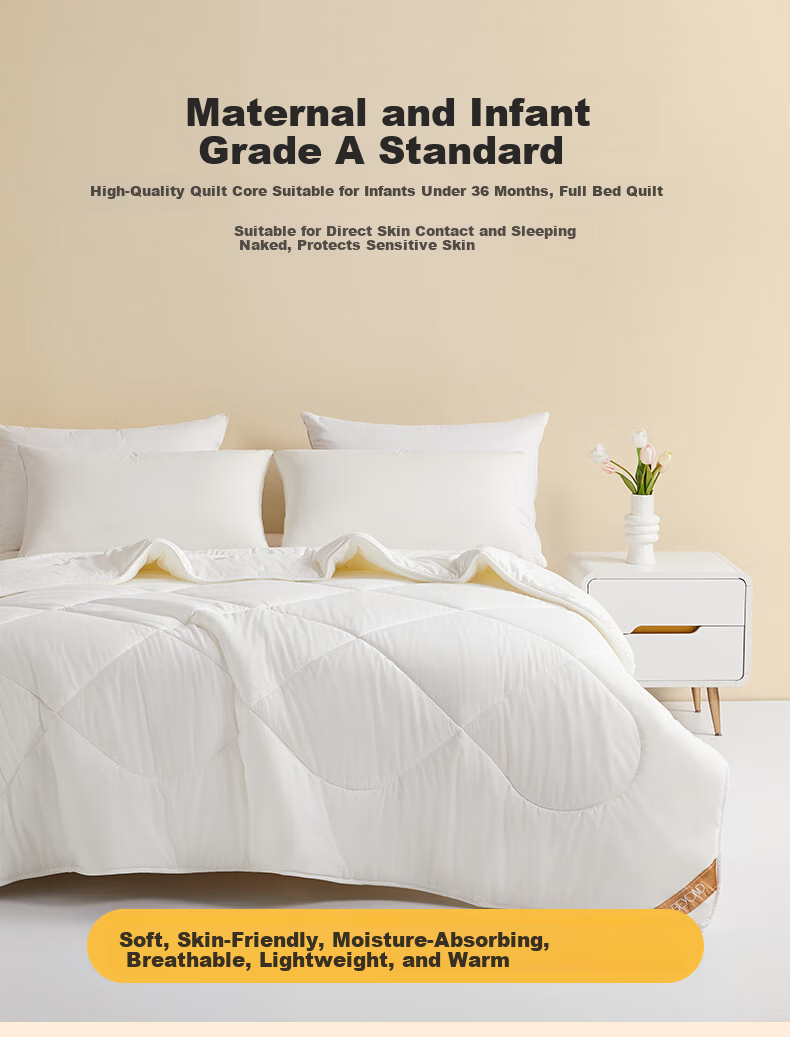 BEYOND Home Textiles A-Class Antibacterial 50% Soybean Quilt Double Extra Large Spring and Autumn Quilt Core Approx. 4.6 Jin 200*230cm 3