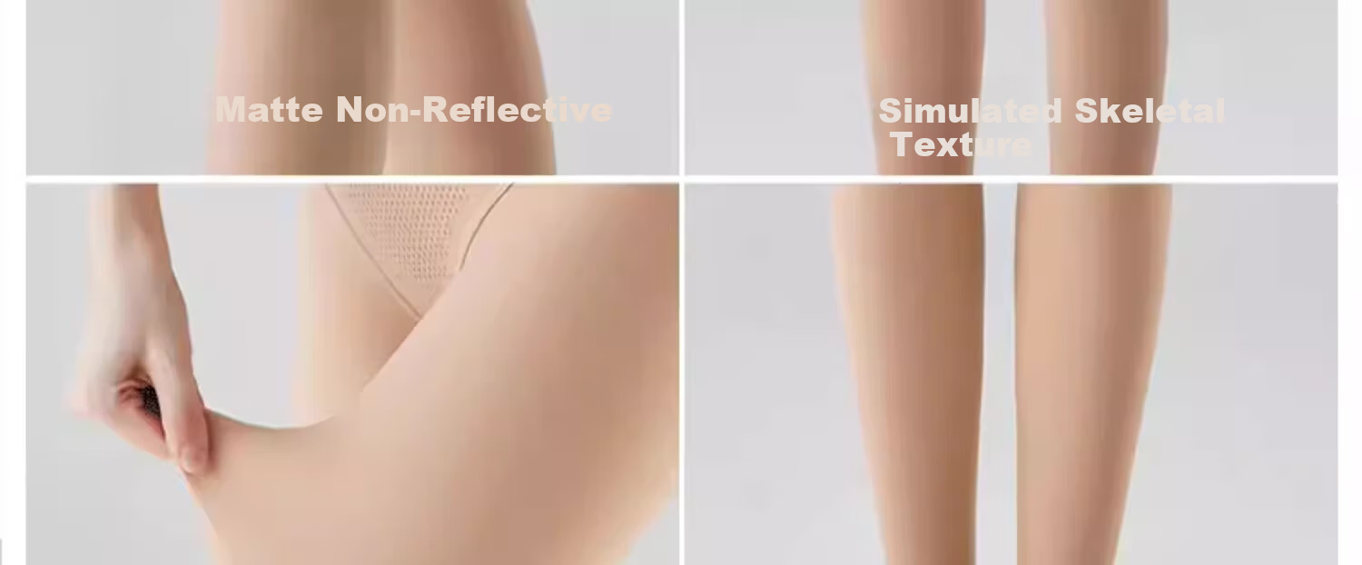 Caramella Autumn Winter Fleece-Lined Thickened Warm Skin-Tone Shiny Tights High-Waist Abdomen Control Butt-Lifting Leggings 13