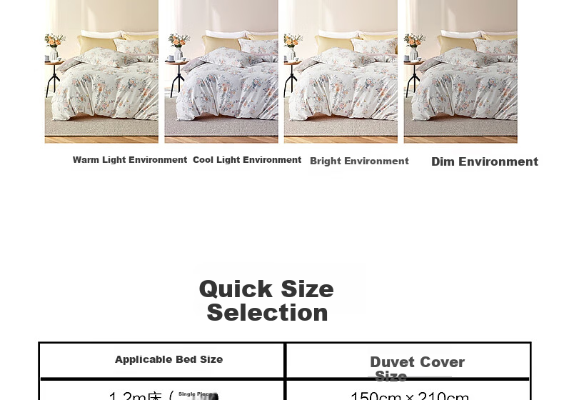 Shuixingjiafang Duvet Cover, 60 Count, Langjing Tencel™, Summer Cool Feeling Quilt Cover, Single Piece, Oversized, Double Bed Linen, 220x240 20
