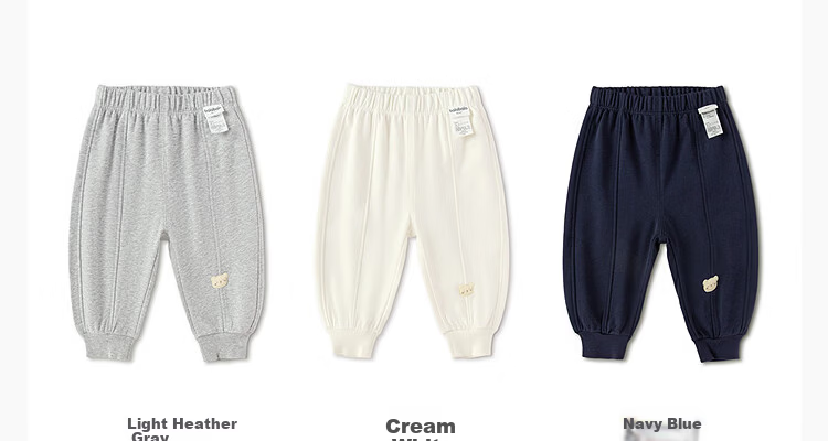 Balabala Kids Pants Boys Girls 2026 New Spring Autumn Baby Warm Casual Sports Cartoon Trendy Pants 8