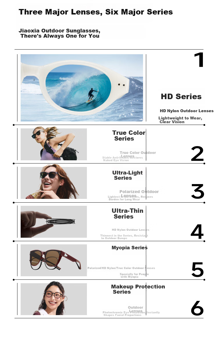 Beneunder Sunglasses Unisex UV Protection Cycling Driving Square Round Large Frame Outdoor FD020 18