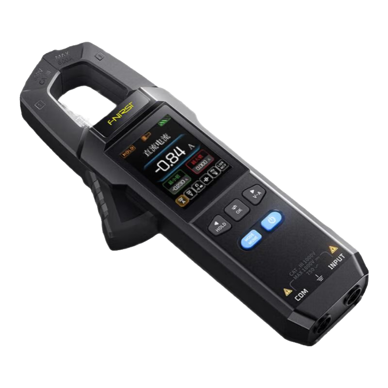 FNIRSI Clamp Meter Multimeter Smart High-Precision AC/DC Current Voltage Power Capacitance Resistance Tester