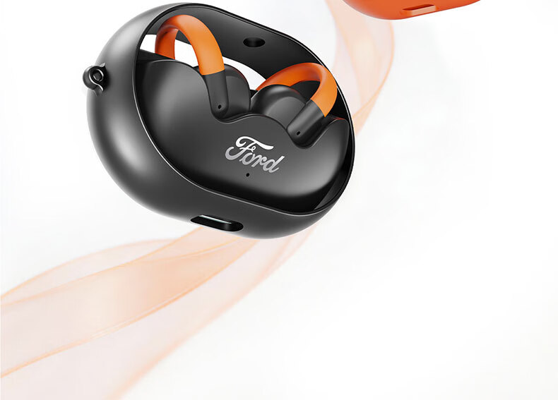BUGANI B29 Bluetooth Bone Conduction Open-Ear Wireless Sports Music Call Noise-Cancelling Earclip Headphones Black 2