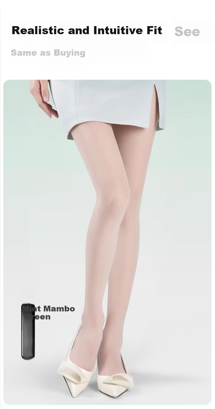 Xueqiman Summer Ultra-Thin Bare-Leg Miracle Seamless Anti-Snag Sunscreen Skin-Beautifying Tights Pantyhose 18