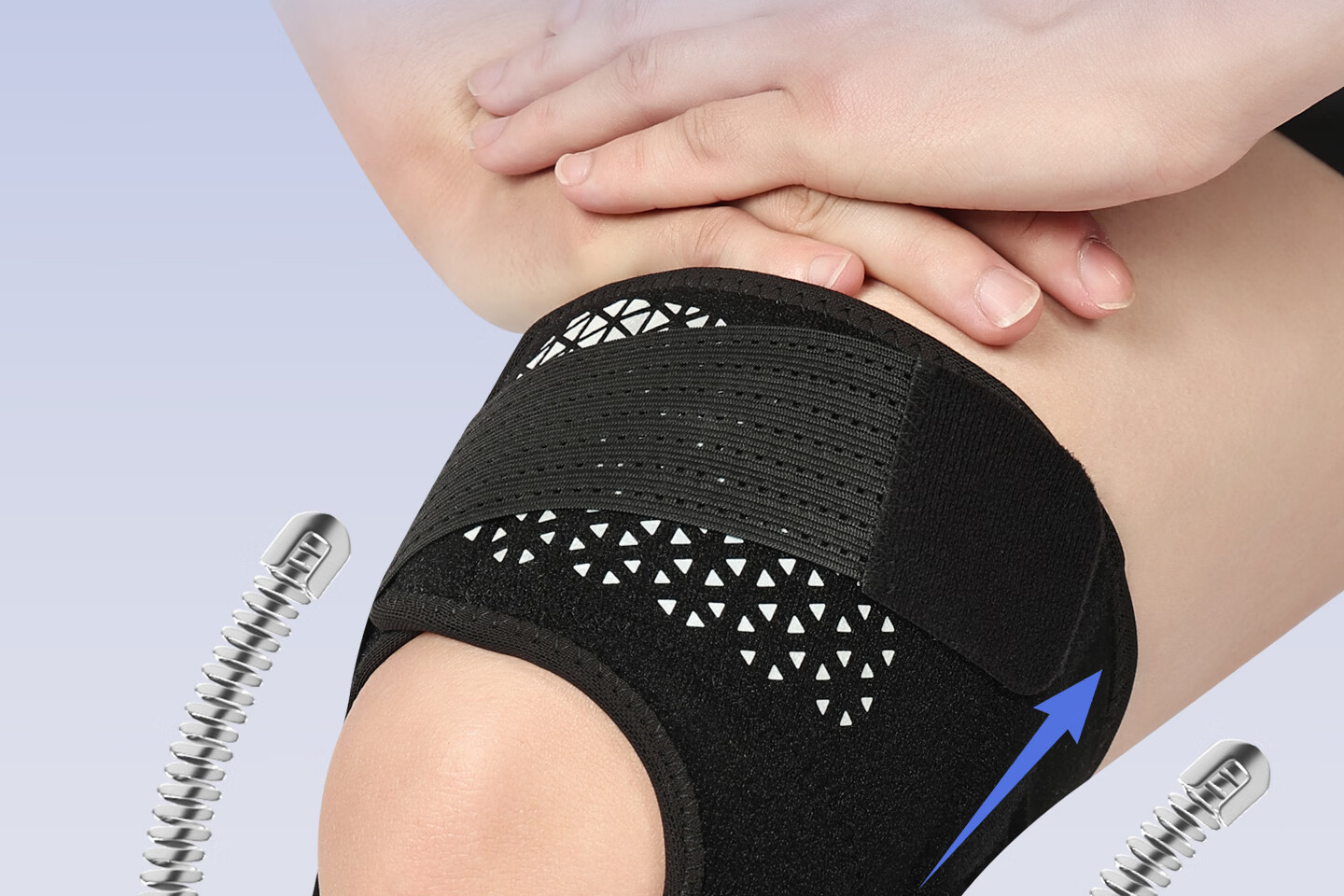 Under Armour Knee Brace Sports Meniscus Summer Professional Mountaineering Basketball Football Badminton Running Cycling Jump Rope Arthritis Support 17
