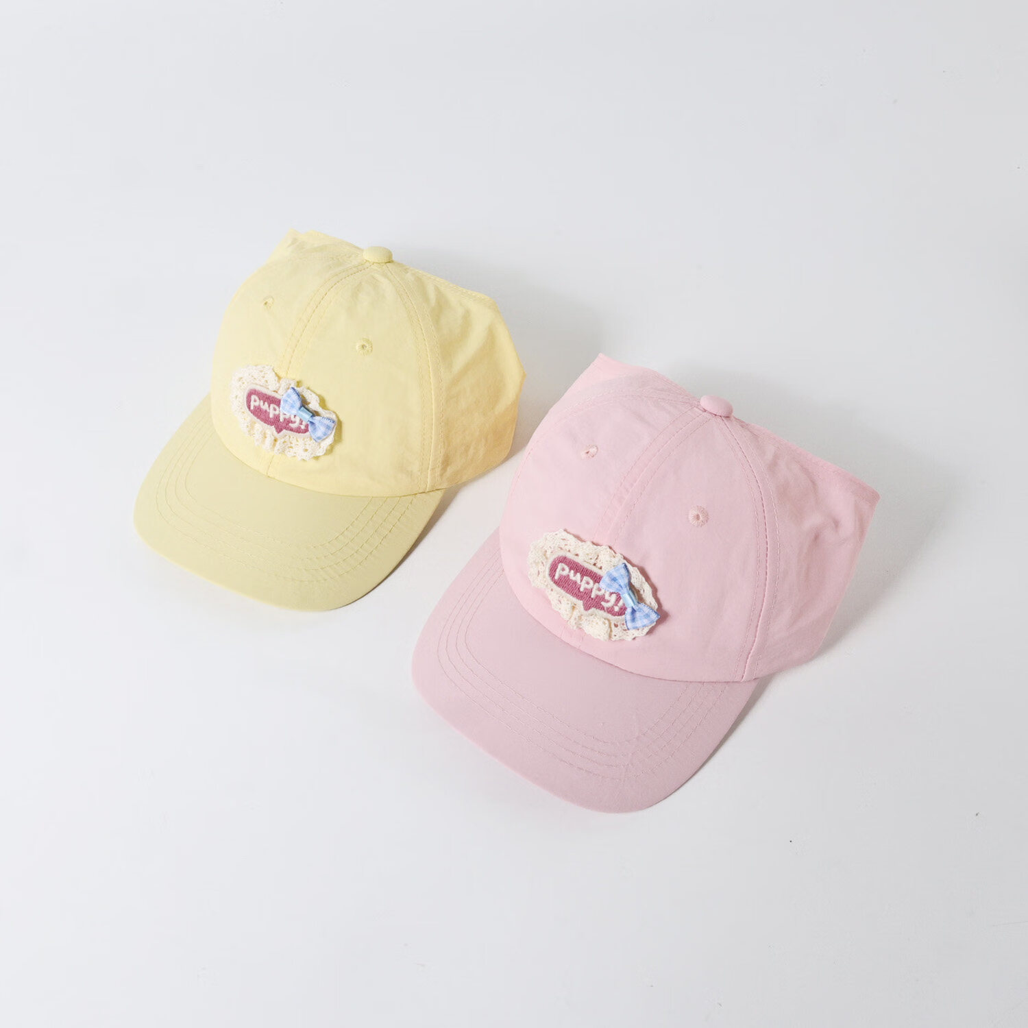 Mumuwu Kids Sun Protection Hat Thin Half-Top Baseball Cap Ponytail Sunshade Quick-Dry Breathable Duckbill Cap Pink 3