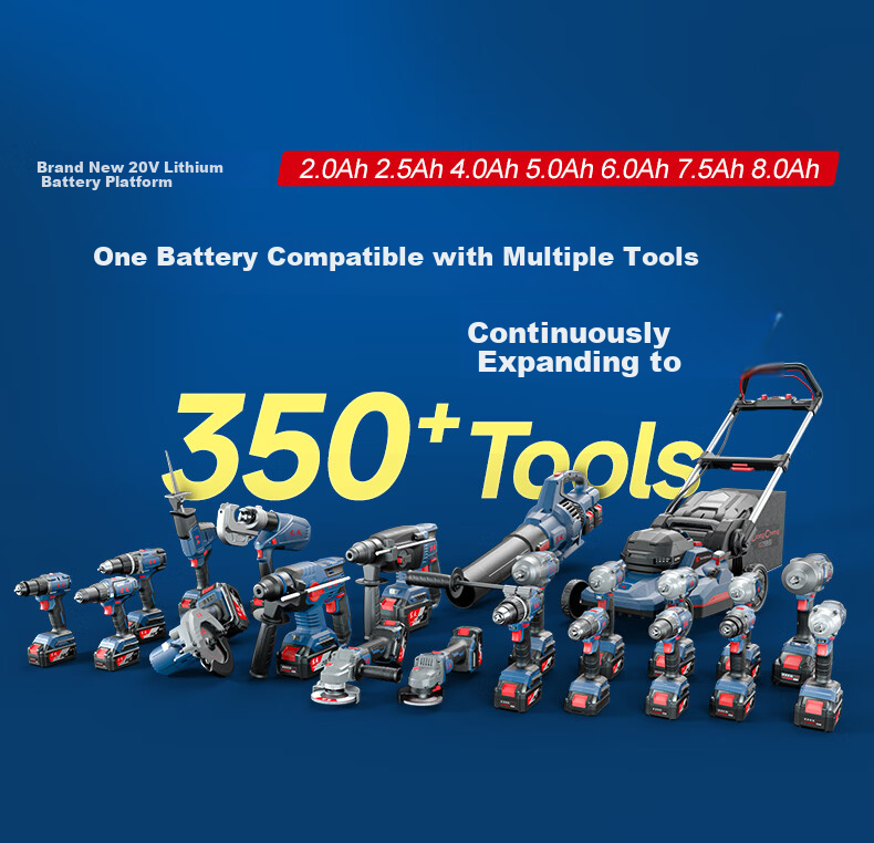 Dongcheng 20V Brushless Cordless Angle Grinder Lithium Battery Cutting Machine 630W Max Power DCSM03-100D 11