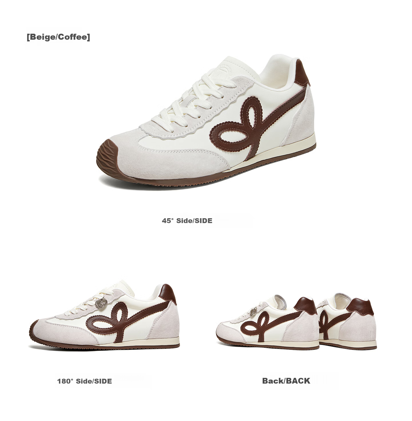 TATA 2026 Spring Casual Versatile Women's Sneakers Beige/Black Size 37 16