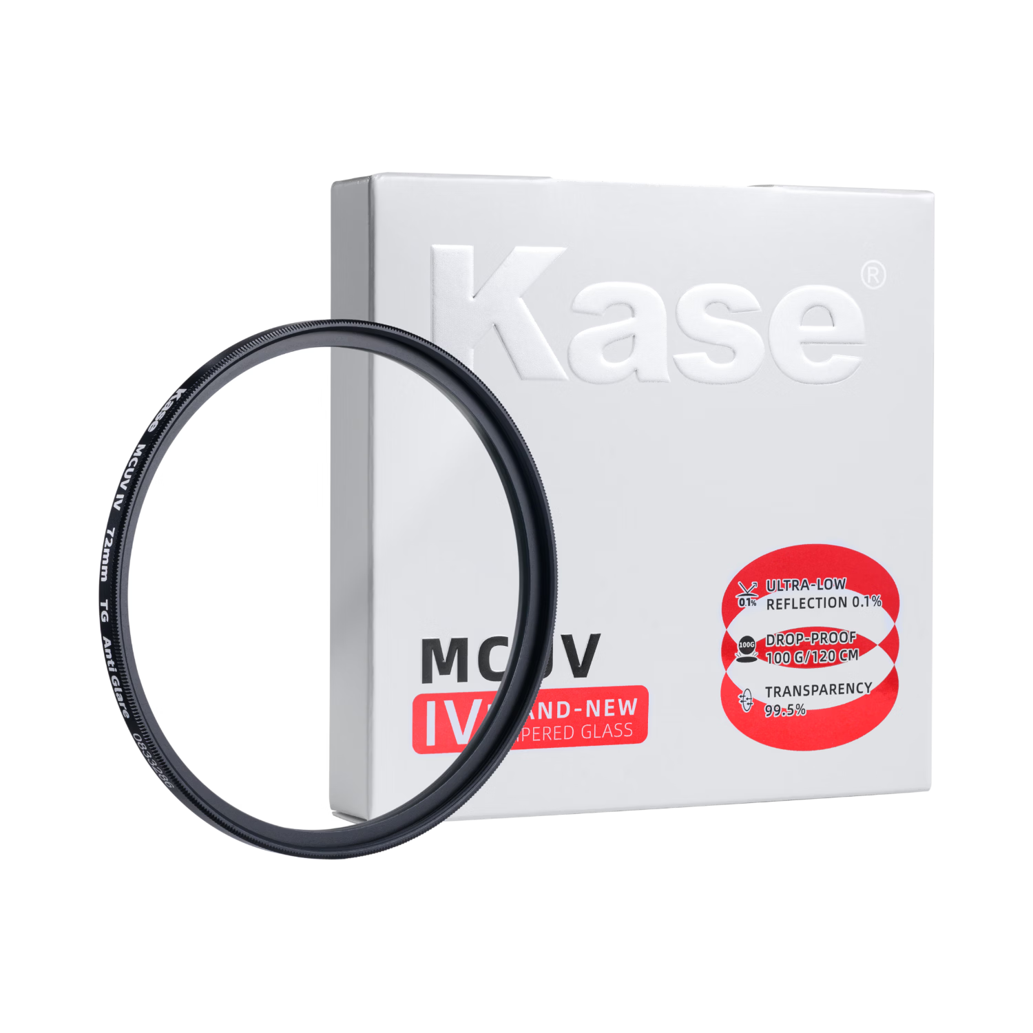 Kase MCUV Filter IV 4th Generation 67mm High-Definition High-Transmission Low-Reflection Double-Sided Multi-Coated UV Lens Protector