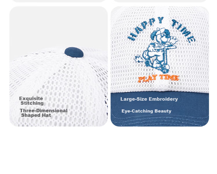 BALABALA Kids Baseball Cap Summer Boys Girls Sun Hat Embroidered Fashion Cute 208225160206 8