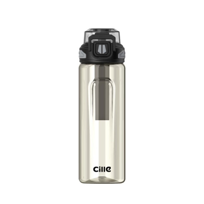 Cille Large Capacity Outdoor Sports Water Bottle for Men PPSU High-Value Heat-Resistant and Drop-Resistant Straw Cup Student Water Bottle