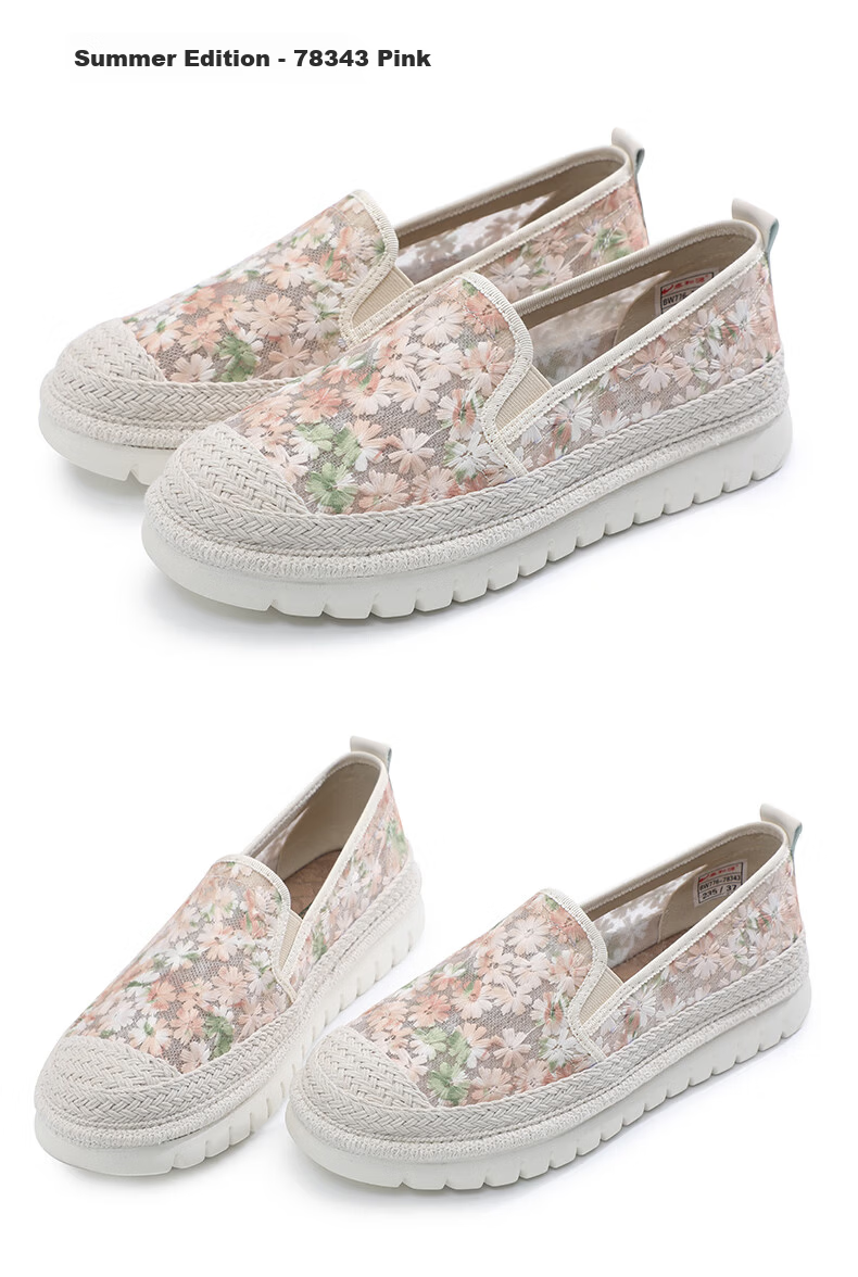 Taiheyuan Spring Summer Women's EVA Soft Sole Non-Slip Comfortable Casual Slip-On Thick Sole Lightweight Fisherman Shoes 15