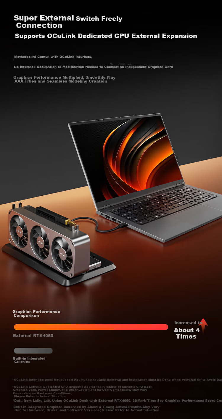 Lenovo Laptop Laiku Air14 3rd Gen Core i5 315 High Color Gamut Ultra-light 990g Slim Office Notebook 12GB+512GB 4